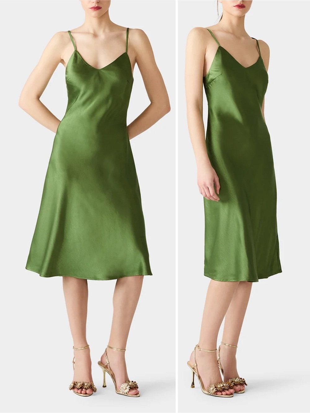Betsey Johnson TRUE SLIP DRESS GREEN Size Small S NEW WITH TAGS NWT
